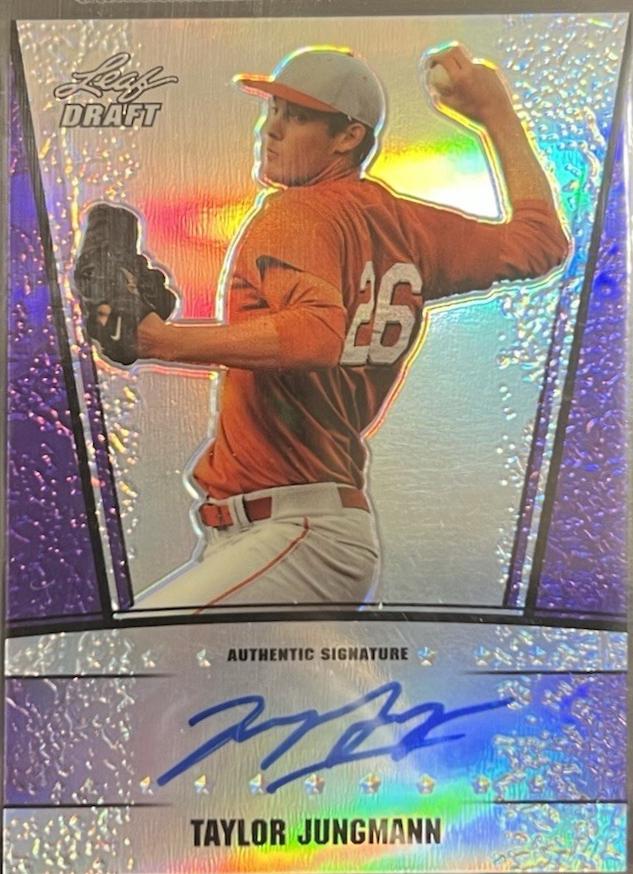 Taylor Jungmann [Prismatic Autograph] #TJ1