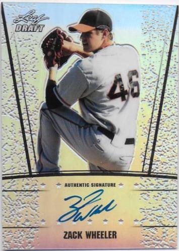 Zack Wheeler [Prismatic Autograph] #ZW1