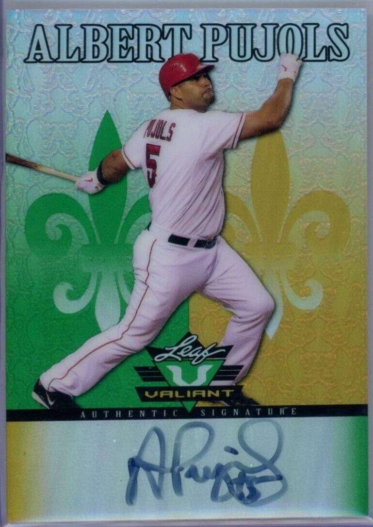 Albert Pujols [Yellow Autograph] #VAAP1