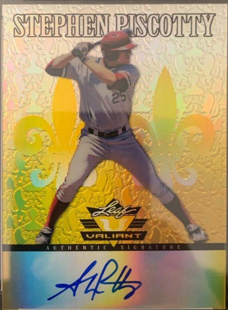 Stephen Piscotty [Yellow Autograph] #VASP1