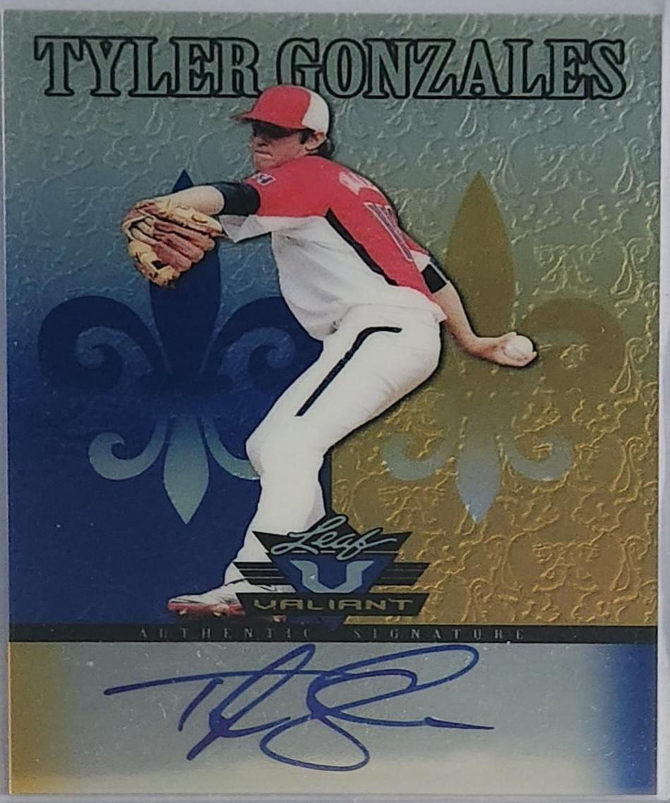 Tyler Gonzales [Blue Autograph] #VATG1