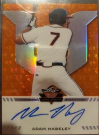 Adam Haseley [Orange] #BA-AH1