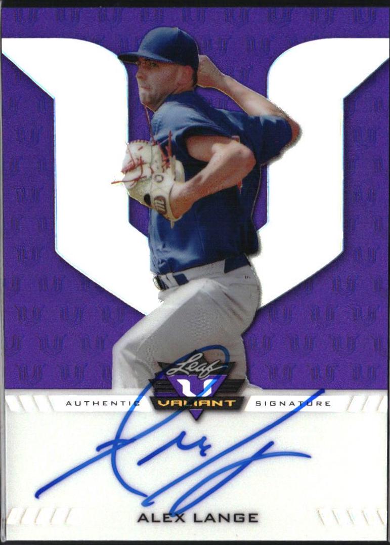 Alex Lange [Purple] #BA-AL1