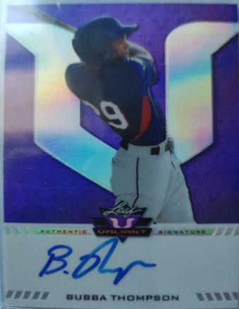 Bubba Thompson [Purple] #BA-BT1