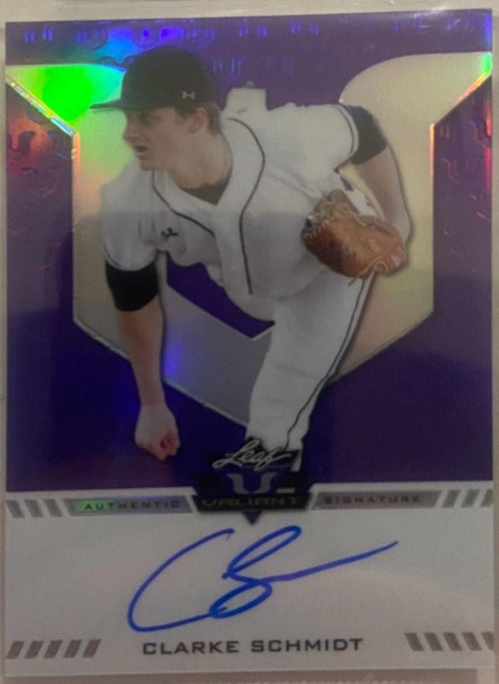 Clarke Schmidt [Purple] #BA-CS2