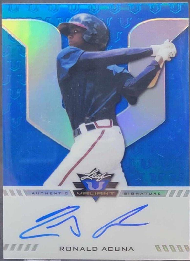 Ronald Acuna [Blue] #BA-RA1