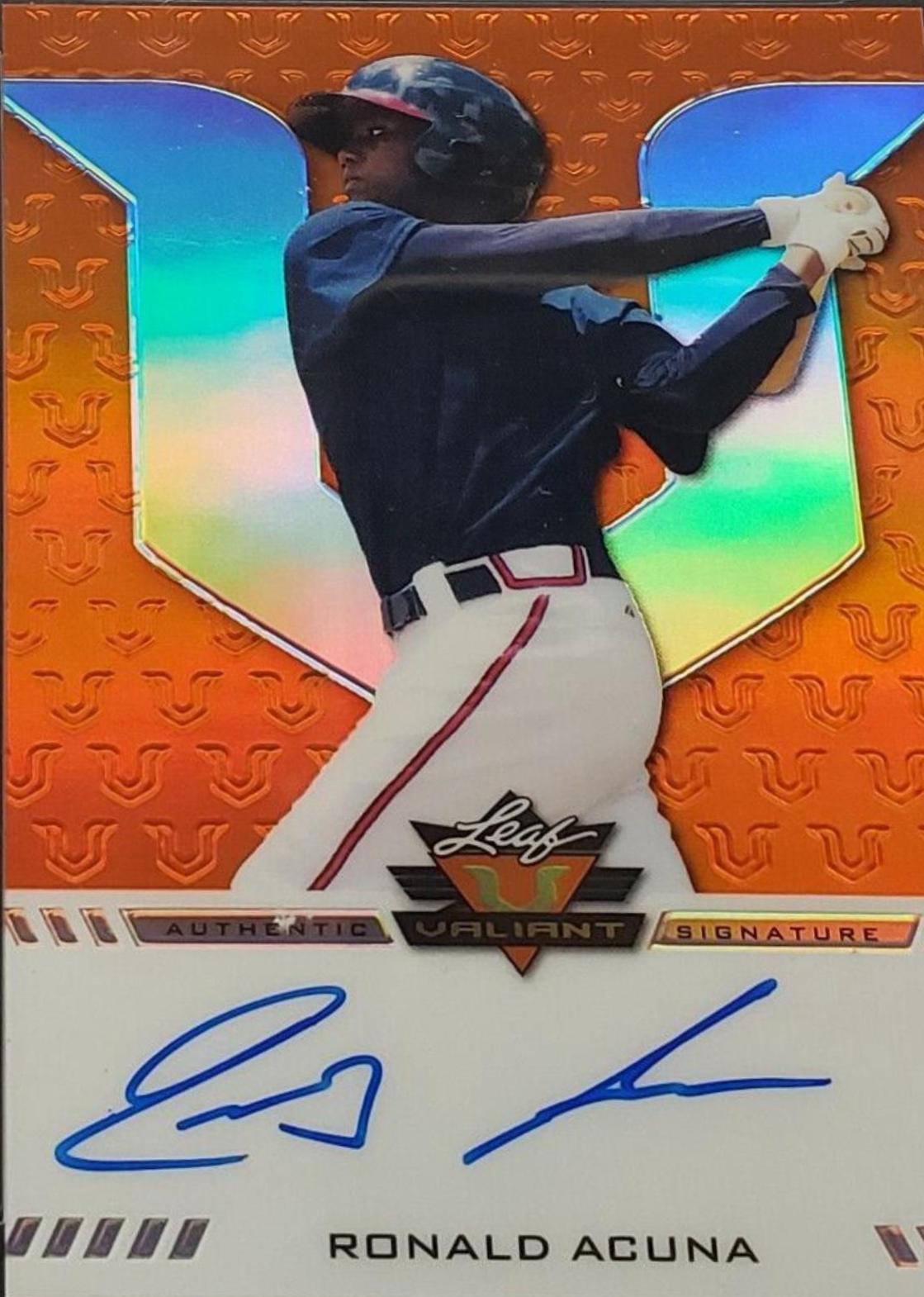 Ronald Acuna [Orange] #BA-RA1