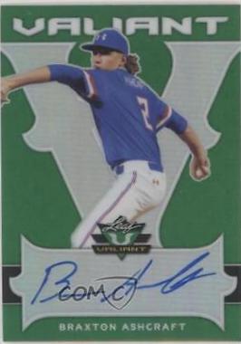 Braxton Ashcraft [Autographs Green] #BA-BA1