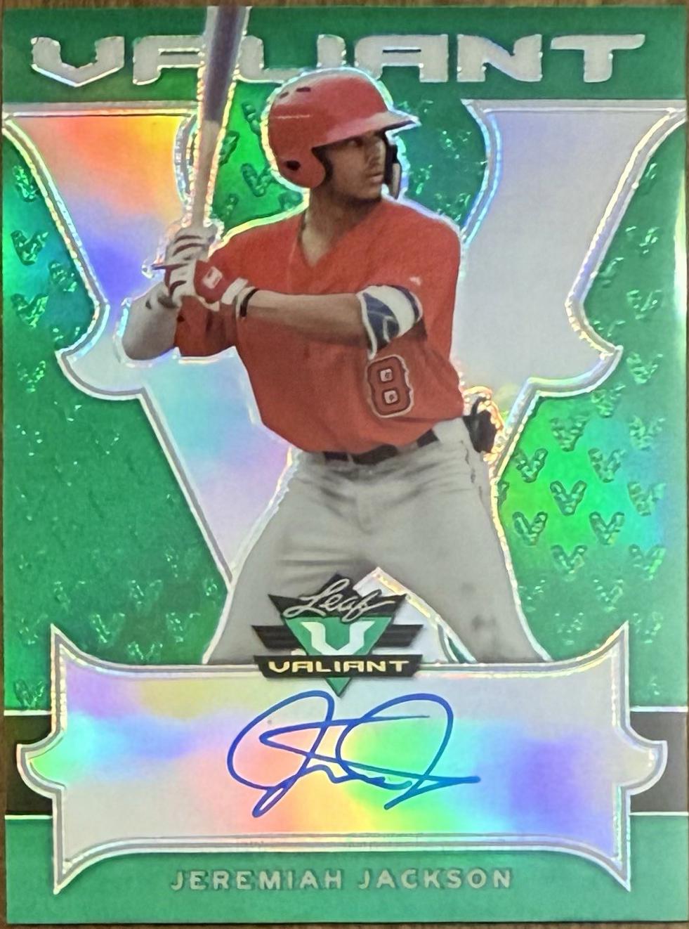 Jeremiah Jackson [Autographs] #BA-JJ1