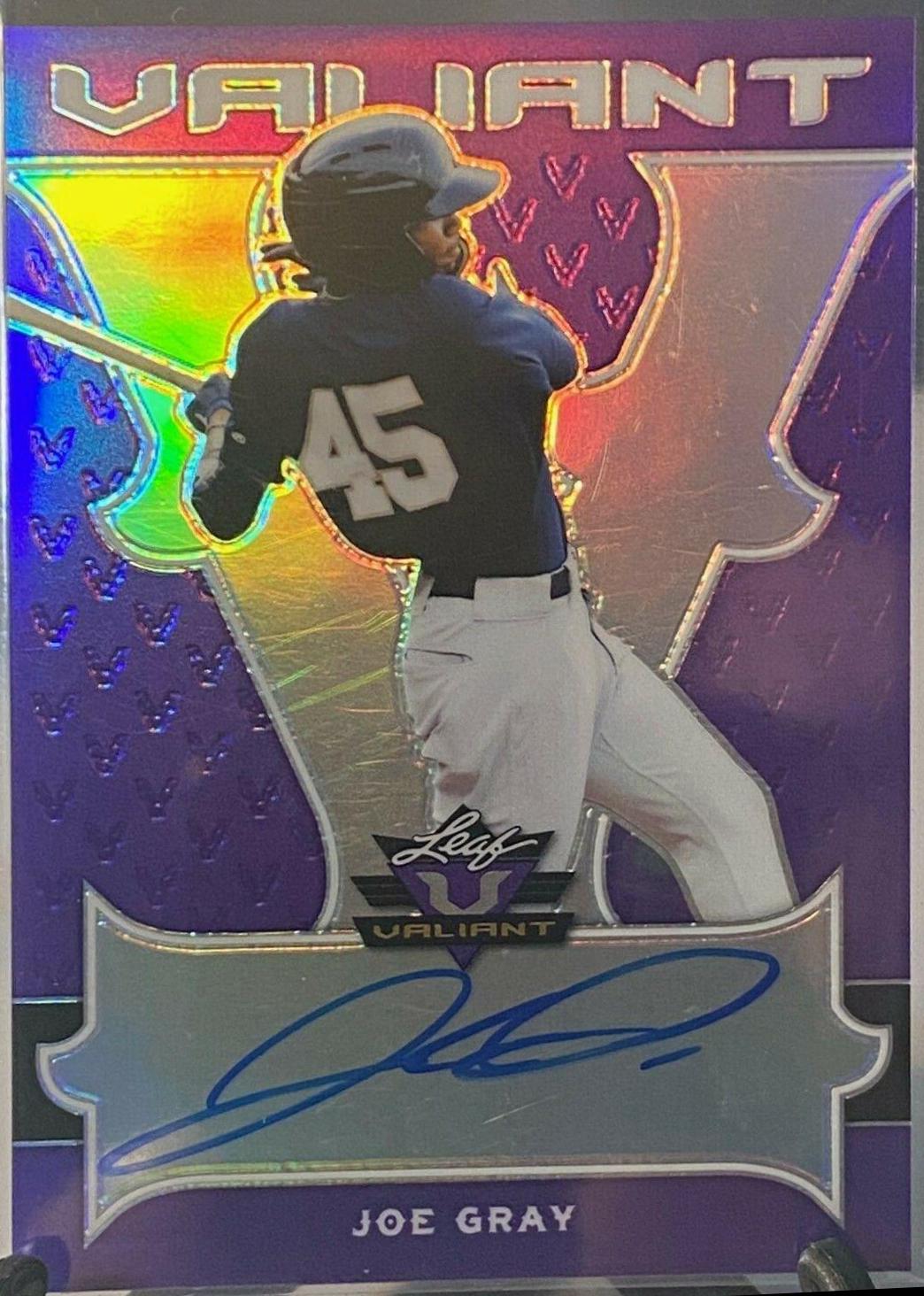 Joe Gray [Autographs Purple] #BA-JG1