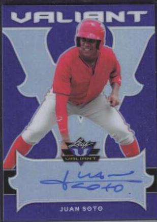 Juan Soto [Autographs Purple] #BA-JS2