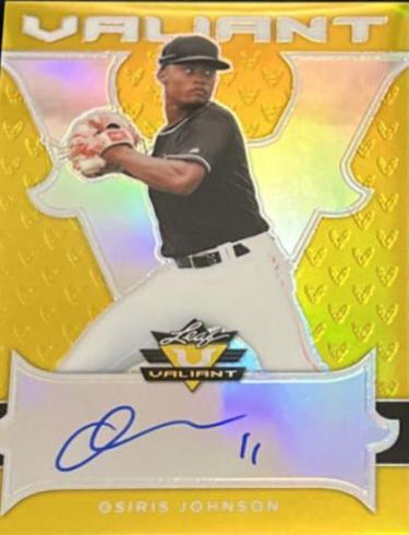 Osiris Johnson [Autographs Yellow] #BA-OJ1