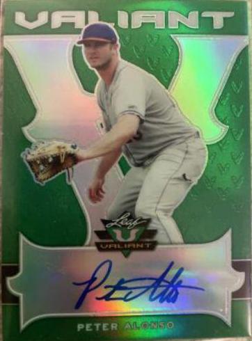 Peter Alonso [Autographs Green] #BA-PA1