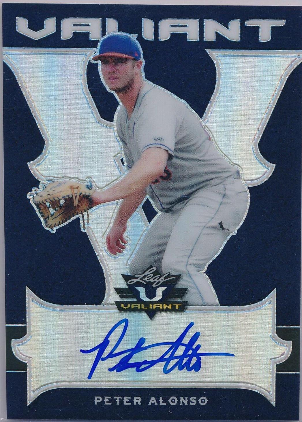 Peter Alonso [Autographs Navy] #BA-PA1