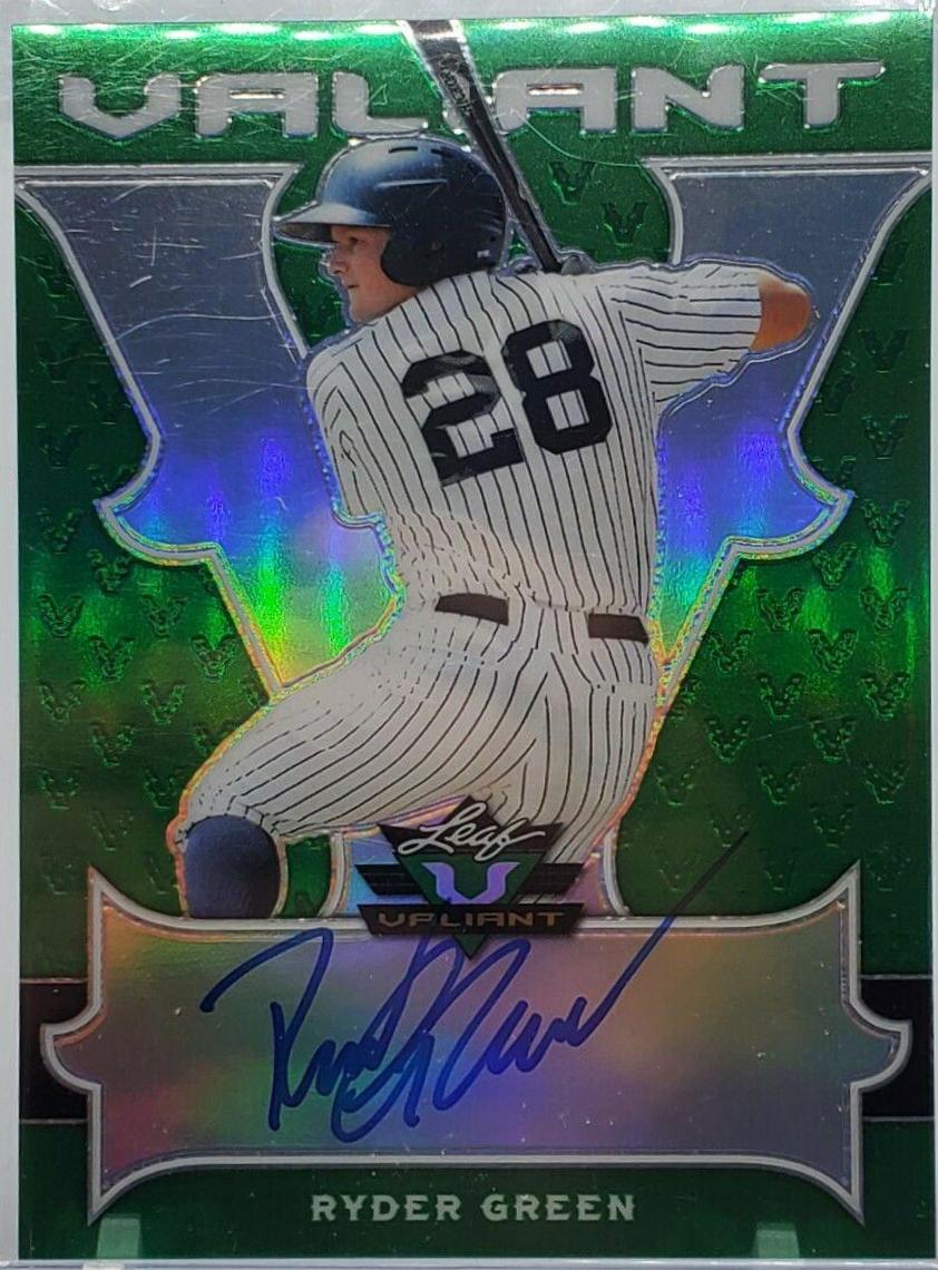 Ryder Green [Autographs Green] #BA-RG1