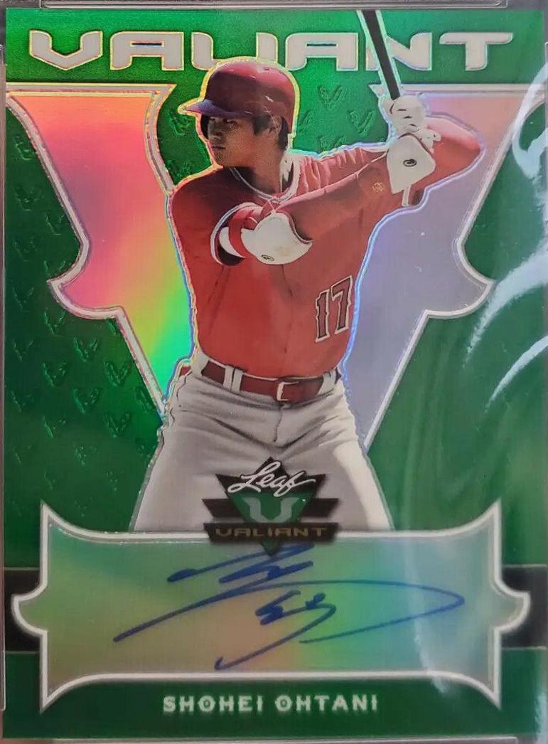Shohei Ohtani [Autographs Green] #BA-SO1