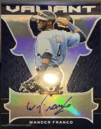 Wander Franco [Autographs Navy] #BA-WF1