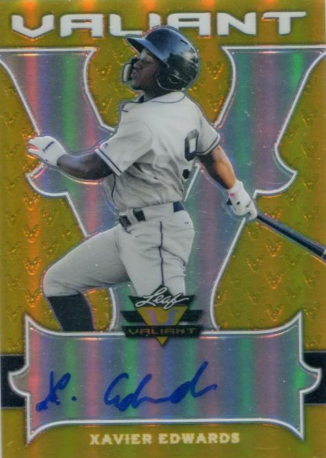 Xavier Edwards [Autographs Yellow] #BA-XE1