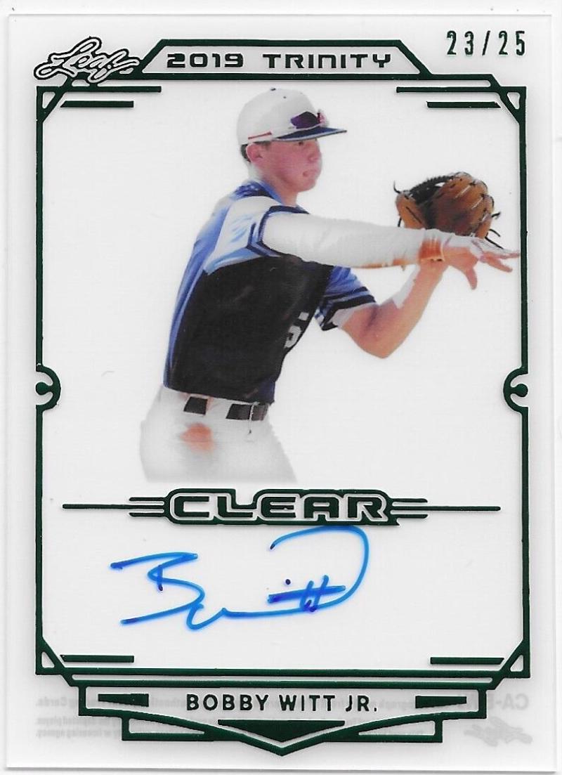 Bobby Witt Jr. [Green Foil] #CA-BWJ