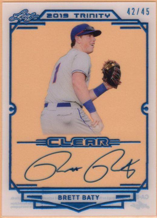 Brett Baty [Platinum Foil] #CA-BB2