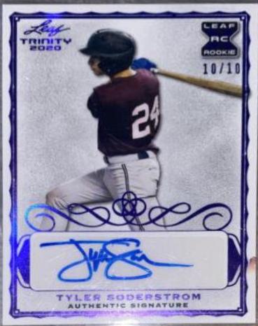 Tyler Soderstrom [Purple] #A-TS1