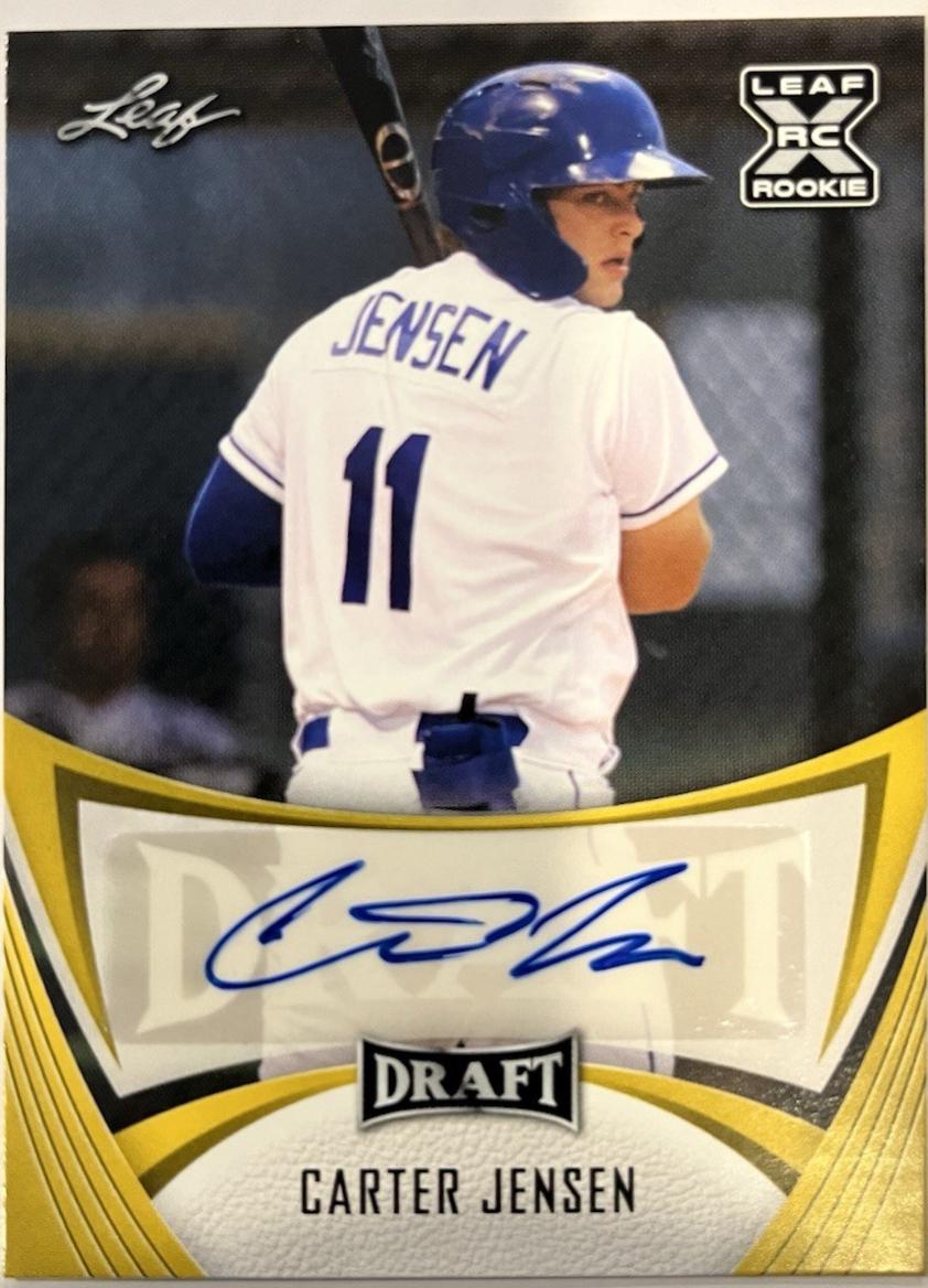 Carter Jensen [Gold] #BA-CJ1