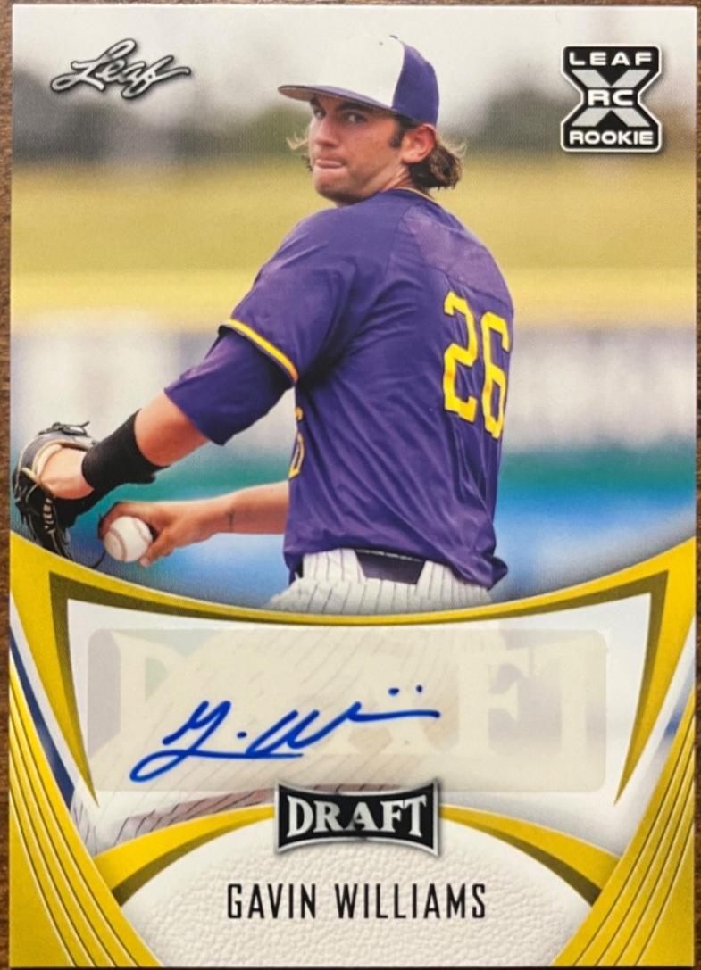 Gavin Williams [Gold] #BA-GW1