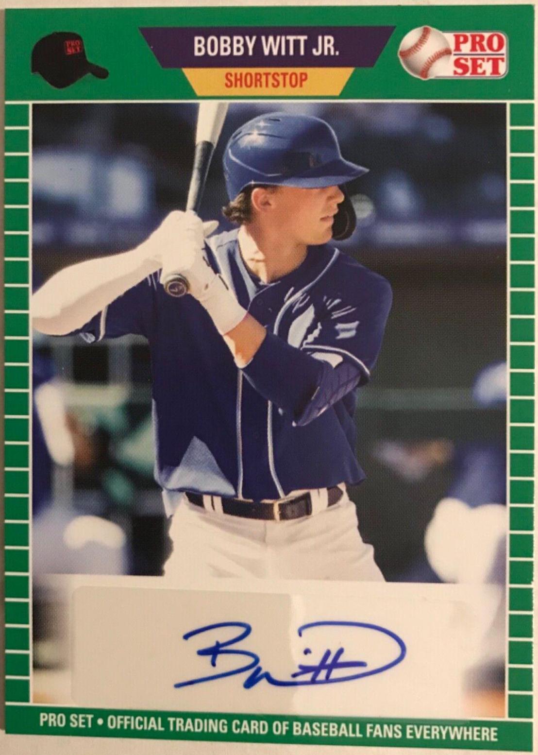 Bobby Witt Jr. [Green] #PS-BWJ