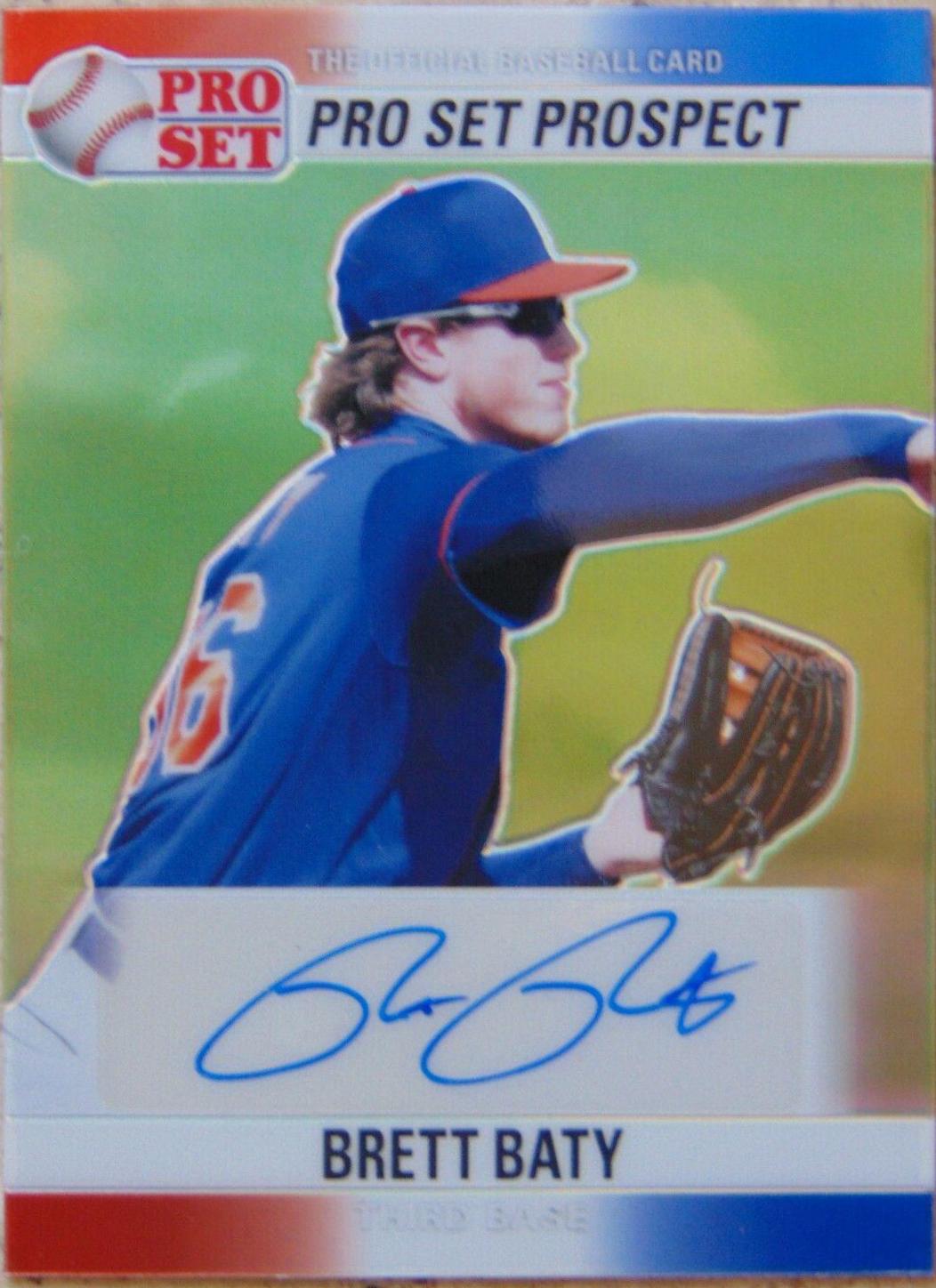Brett Baty [Red] #PS-BB1