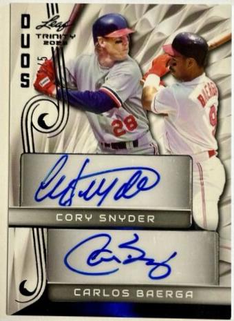 Cory Snyder / Carlos Baerga [Black] #DA-4