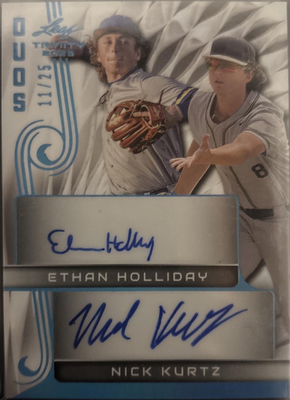 Ethan Holliday / Nick Kurtz [Platinum] #DA-6