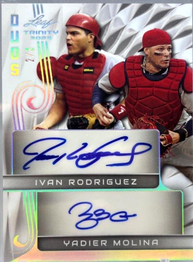 Ivan Rodriguez / Yadier Molina [Silver] #DA-7