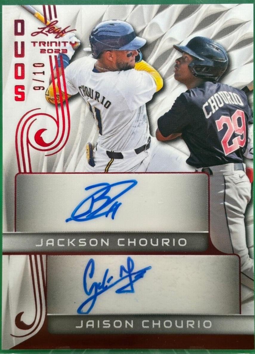 Jackson Chourio / Jaison Chourio [Red] #DA-9