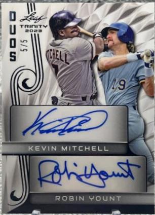 Kevin Mitchell / Robin Yount [Black] #DA-13