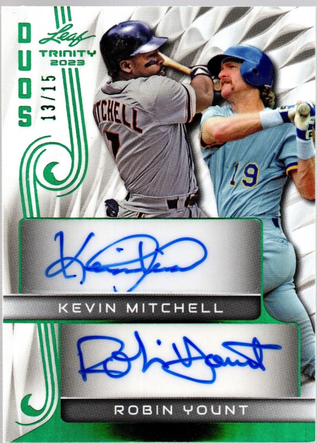 Kevin Mitchell / Robin Yount [Green] #DA-13
