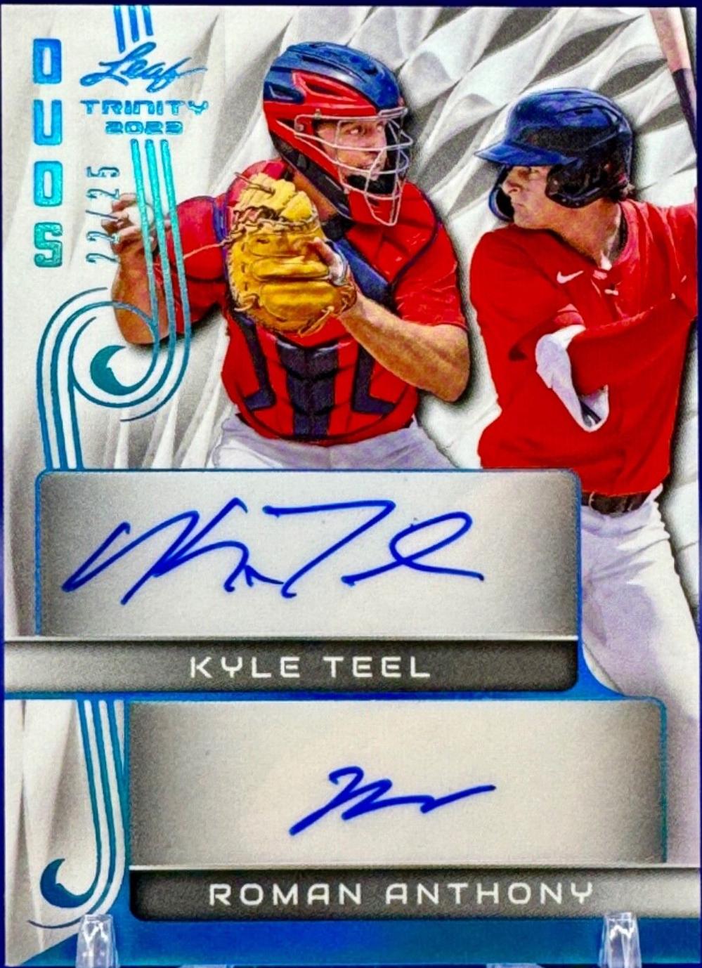 Kyle Teel / Roman Anthony [Platinum] #DA-14
