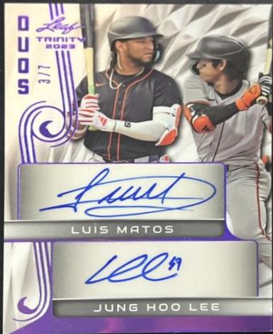 Luis Matos / Jung Hoo Lee [Purple] #DA-15