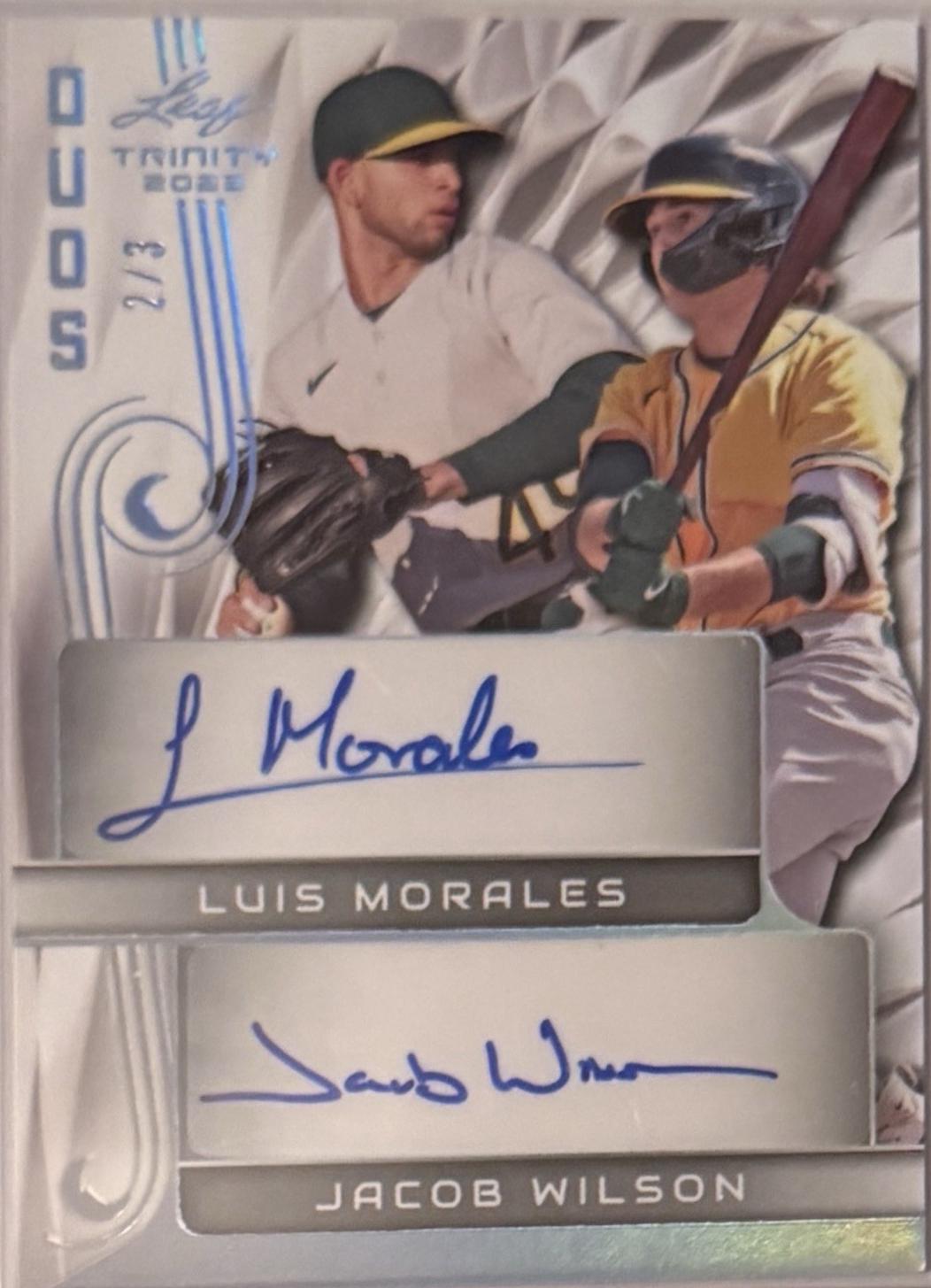 Luis Morales / Jacob Wilson [Silver] #DA-16