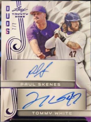 Paul Skenes / Tommy White [Purple] #DA-17