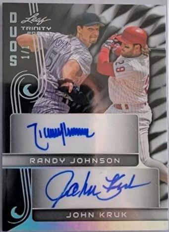 Randy Johnson / John Kruk [Gold] #DA-20
