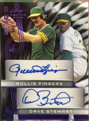 Rollie Fingers / Dave Stewart [Purple] #DA-21
