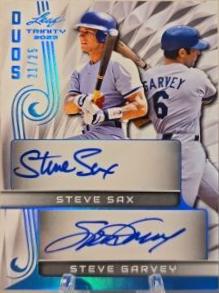 Steve Sax / Steve Garvey [Platinum] #DA-22