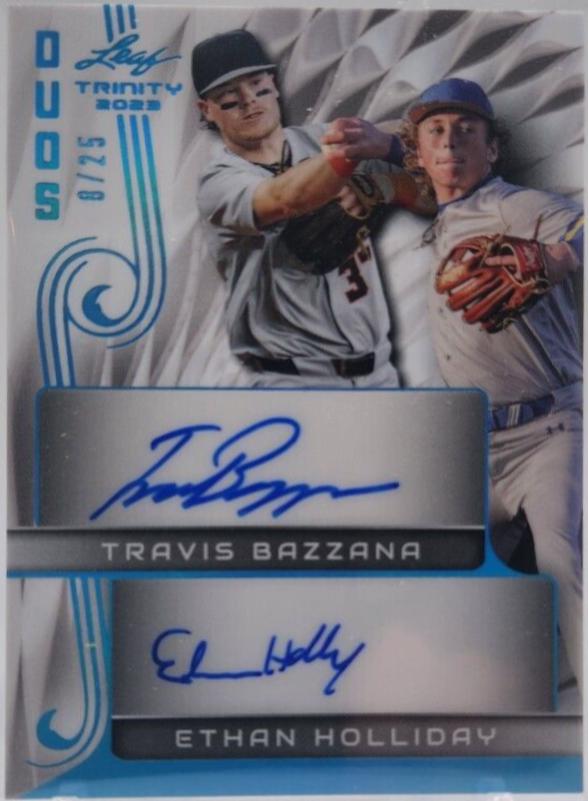 Travis Bazzana / Ethan Holliday [Platinum] #DA-24