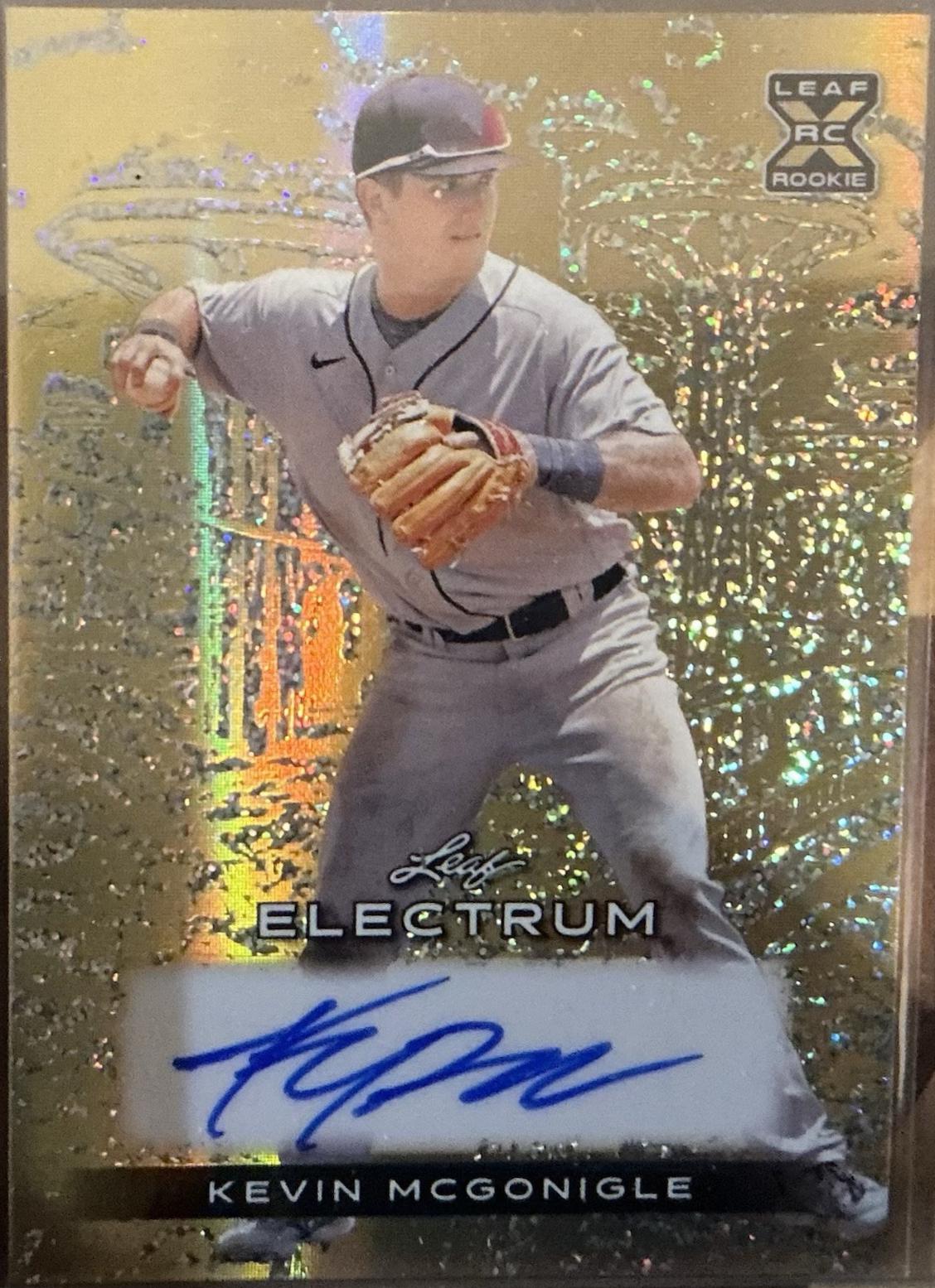 Kevin McGonigle [Sparkle Foil Gold Board] #BA-KMG