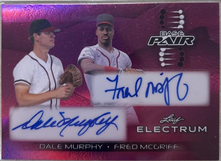 Dale Murphy / Fred McGriff [Pink] #BP-7