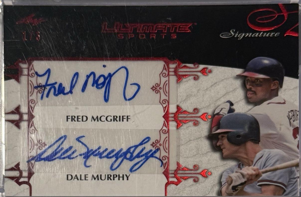 Dale Murphy / Fred McGriff [Red] #BP-7