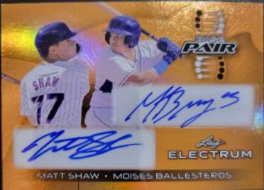 Matt Shaw / Moises Ballesteros [Bronze] #BP-16