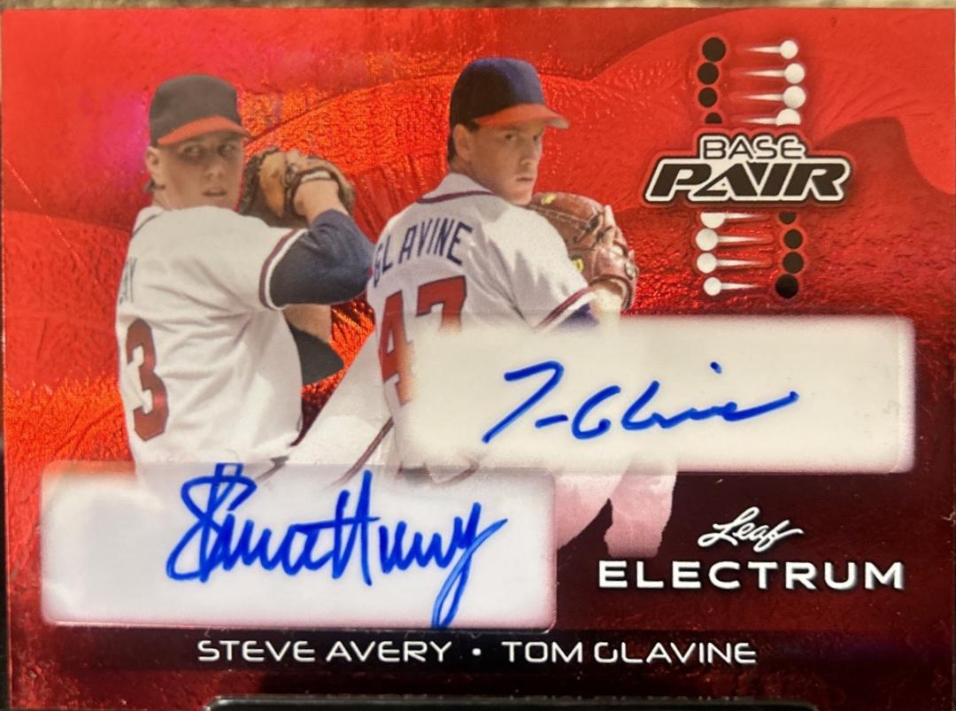 Steve Avery / Tom Glavine [Red] #BP-22