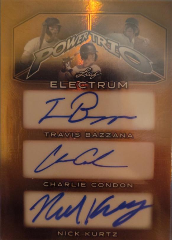 Travis Bazzana / Charlie Condon / Nick Kurtz #PT-1