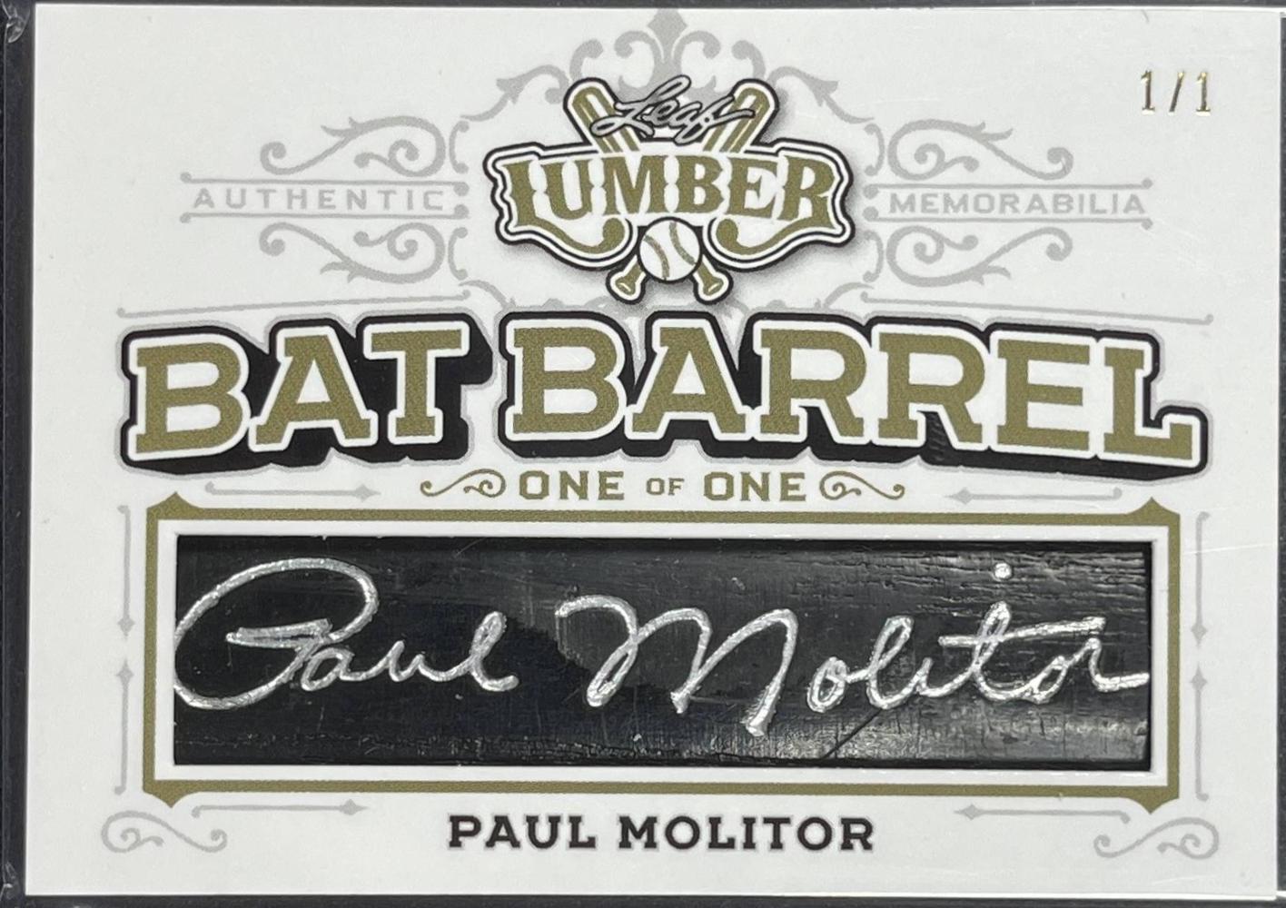 Paul Molitor #BB-80